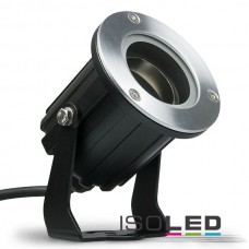 Gemonteerd spotlight GU10, IP65 zwart